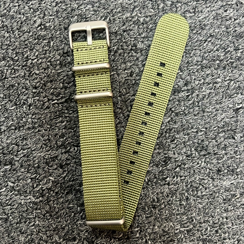 18mm Or 22mm Green Nato Replacement Watch Strap